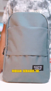 Martinversa TR20 Tas Ransel Pria Backpack Men Laptop Kanvas