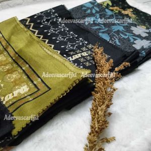 [ Isi 5 ] Hijab Black series Logo Print Packing Pouch Azara Premium