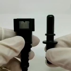 1PCS Plastic Nylon Oil Line Pipe Adapter Disconnect Release Hose Connector Car Fuel Line Coupler Hose Quick Connect ID8 7.89
