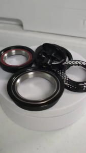 Bike Headset Ball Bearing 44mm 1-1/8Inch Non-Tapered Threadless Headset Sealed Cartridge Bearings