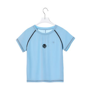 Childrens Quick Dry Ice Silk Long Sleeve Training Clothes Basketball Sports Outfit for Boys And Girls Outdoor Activity