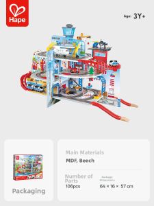 Hape | Educational Intellective Train Set Toy