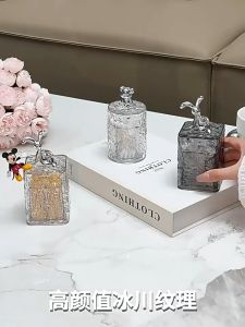 กล่องสําลี กล่องใส่ของ กล่องใส กล่องเครื่องสำอางออร์แกนิกที่สวยงาม มีฝาปิด กล่องไม้จิ้มฟัน