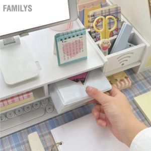 [ส่งจากไทย]ชั้นวางของอเนกประสงค์Used for placing computersตารางมัลติฟังก์ชั่นสไตล์ลิ้นชัก