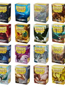 Dragon Shield Card Sleeves Classic Standard Size Various Colors 66x91mm 100 Pieces per Box Tabletop Gaming Accessories