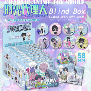 Bandai | Anime Link Click Brooches Blind box Cheng Xiaoshi/ Lu Guang/Qiao Ling Pins Cartoon Liquid starlight Cosplay Badge for Decoration