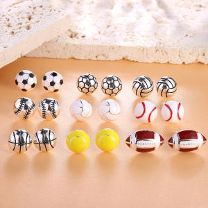 Versatile Sports Accessories: Fashion Earrings for Women & Men