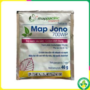 Thuốc Trừ Sâu Map Jono 700WP – Rầy xanh sâu xám – Cả đám chết chung (Gói 40g)