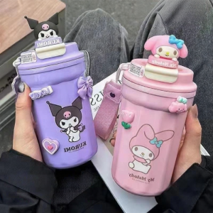 Cốc Inox Cách Nhiệt Đáng Yêu Dễ Mang Đi