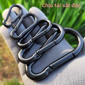 CHELINI | Khóa Carabiner Sắt Rắn Chắc Dùng Ngoài Trời