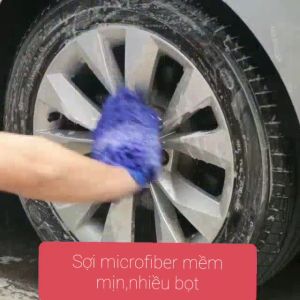 🍁𝐅𝐑𝐄𝐄𝐒𝐇𝐈𝐏🍁 Găng Tay Rửa Xe Ô Tô - Bao Tay Rửa Xe Ô Tô Chuyên Dụng