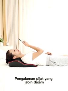 SCUDOS Pijat Bahu Dan Tulang Belakang Leher Multifungsi Bantal Pijat Alat Pijat Punggung Bantal Pijat Elektrik