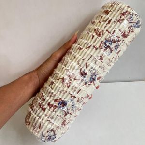 Paper cup case Bulat 8 cm/cup roti (Windmill) isi 200 pcs