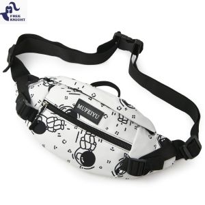 Techdoo Tas Selempang Pria Casual Tas Pinggang Olahraga Waistbag Crossbody Outdoor TS224