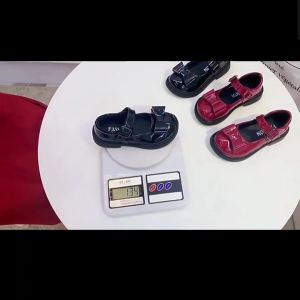Sepatu anak Perempuan Nyaman Anti slip Flat Shoes anak wanita sepatu sekolah Formal casual Trendi