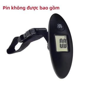 Cân Hành Lý Kỹ Thuật Số LCD Mini 40kg/100g Cân Vali Du Lịch Cầm Tay Cân Điện Tử Móc Câu Cá