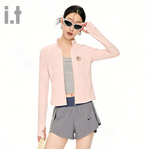 FINGERCROXX | Pink Fitted Summer Petite-friendly Ice Silk Sun Protection Jacket