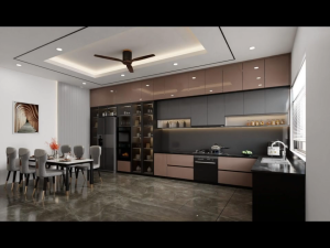 Tủ bếp cánh acrylic là giải pháp phù hợp cho gia đình cần không gian bếp gọn gàng dễ sử dụng và thuận tiện