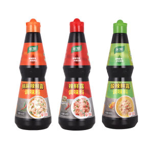Large Bottle 930g Homejoy Spicy Flavor Seasoning Sauce for Cold Dishes Small Seafood Acidic And Spicy Tasting Sauce Condiment