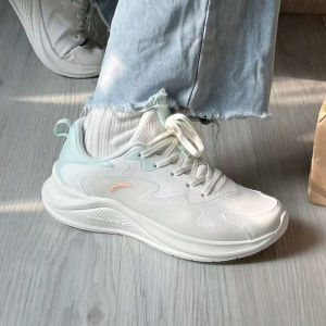 รองเท้าวิ่งผู้หญิง Anta ระบายอากาศได้ดี น้ำหนักเบา ส่วนบนเป็นตาข่าย รองเท้าวิ่งสำหรับวิ่งช้า รองเท้าสำหรับวิ่งรับมือกับการทดสอบการออกกำลังกาย