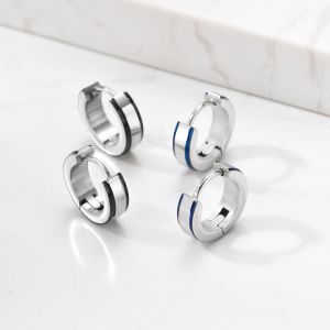 Kemstone Minimalist Stainless Steel Earring Hoops Daily Wear Hypoallergenic Fashion Jewelry for Women
