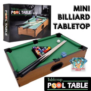MAINAN ANAK TABLETOP DESKTOP POOL TABLE MEJA BILLIARD MINI PREMIUM