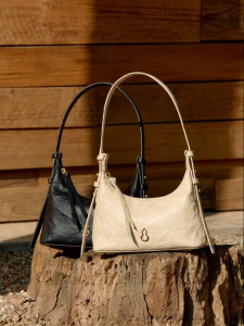 bampo | Celebrity-Style Hobo Bag Genuine Leather