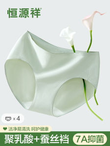 Antibacterial Seamless Ladies Underwear Long Velvet Cotton Triangle Shorts Silk Crotch Breathable Comfortable Womens Panties