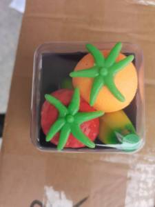 New Trending Viral 3pcs Simulation Strawberry Orange Banana Squishy Toy Slow Rising Stress Relief Squeeze Toy for Crossborder