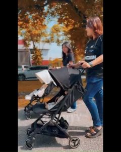 gb Pockit + All City Stroller Baby Cabin Size Baby Travel Stroller