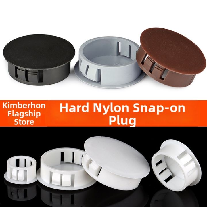 Nylon Decorative Sealing Plug Head round Hole Cover Buckle Type Multi ...