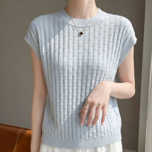 SHEHAN | Elegant and Versatile Knit T-Shirt