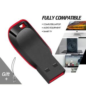 jaster | High-capacity Speed USB Flash Drives 2.0 128GB 64GB Black Free Keychain Pen Drive 32GB Storage Memory Stick Mini Business Gift