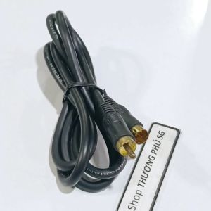 Cáp S Video ra AV / Đầu S Video 4 Pin ra 1 AV Đực - Cáp dài 1.2M
