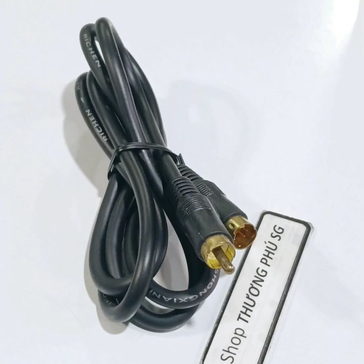 Cáp S Video ra AV / Đầu S Video 4 Pin ra 1 AV Đực - Cáp dài 1.2M