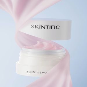 [New Launch] SKINTIFIC - Sensitive Moisture Gel 40ml - Calm & Repair 2in1 Moisturizer | Acne Barrier Calm Down Skin Calming Moisturizer Lightweight Gel Sensitive Skin Facial Moisturizer with Light Gel Texture with Vitamin B12 Ectoin Ceramide Centella