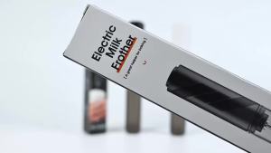 Máy Đánh Bọt Sữa Điện Không Dây Một Đầu Cầm Tay Mini Di Động Kèm Bao Đựng Dụng Cụ Trộn Thực Phẩm Nhà Bếp Cần Thiết