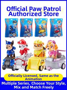 SHENMISHAONIAN | Super Power Paw Patrol Doll Girl Police Car