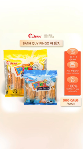 Bánh quy que Pingo vị sữa ngọt - Bánh kẹo Libra