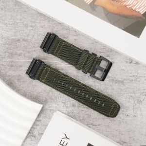 26mm Nylon Strap for Amazfit T-rex Ultra 2 Sport Adjustable Watch Band for Garmin Watch Fenix 8 Pro Bracelet Accessories