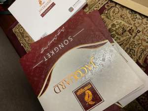 Kain pelikat Mangga jacquard songket 10 helai