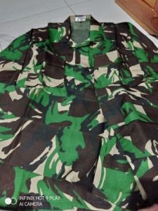 stelan pdl loreng malvinas bahan balotei furing kancing/semi woll/pdl terlaris/terjangkau