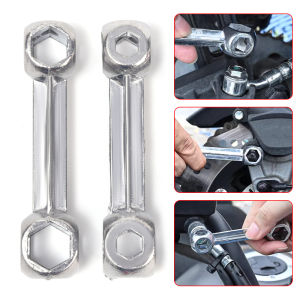 Motorcycle Bicycle Hexagon Wrench Portable Hand Tool Small Bone Type Wrench Cycling Multi Repair Tool 6-15mm With 10 Hex Holes