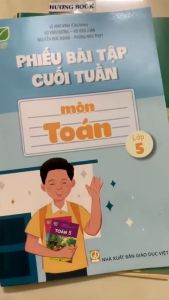 Sách - Phiếu bài tập cuối tuần môn Tiếng Anh 5 ( kết nối ) - ĐN