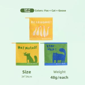 Soft Non-shedding Cotton Towel for Kids