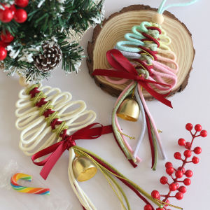 เครื่องประดับตกแต่งต้นไม้คริสต์มาส DIY ทำมือ เครื่องประดับตกแต่งรถยนต์ เครื่องประดับกระเป๋า เครื่องประดับตกแต่งหัวเข็มขัด