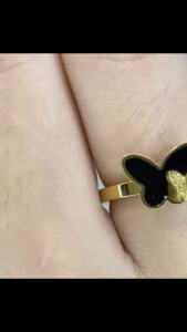 SaC Collection Cincin Titanium Motif Love Real Pict