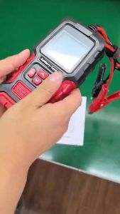 (รุ่นใหม่ล่าสุด) FOXSUR เครื่องทดสอบแบตเตอรี่ วิเคราะห์ CCA SOH SOC IR แบตเตอรี่ รถยนต์ มอไซค์ จอใหญ่ รู้ผลใน8วินาที (ผ่าน มอก.)