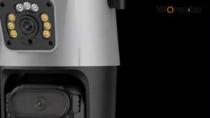 V380 PRO Dual Lens NICE CCTV IP66 Waterproof 360 5G Wifi Smart Camera cctv wireless connect phone Big Speaker 4K 8MP HD night vision Outdoor Police Light Alarm IP security camera