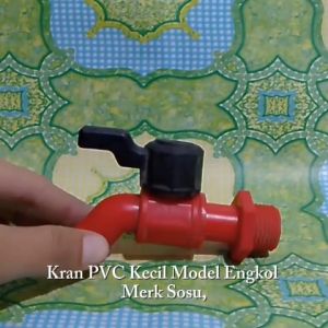 Kran PVC Kecil Model Engkol Merk SOSU